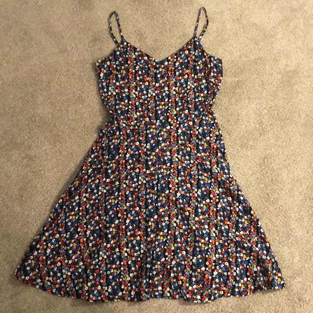 Multicolored flowered GAP dress